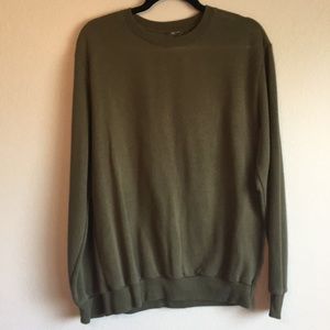 Military Green H&M Sweatshirt